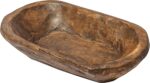 Decorative Bowl Home Decor Approx 10 Inch, Hand Crafted Spanish Oak