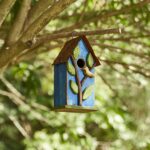 Bird Houses for Outside, 9.7" H Hanging Bird House for Outdoor, Patio Garden - Image 4