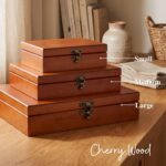 Old World Wooden Keepsake Box - Image 3